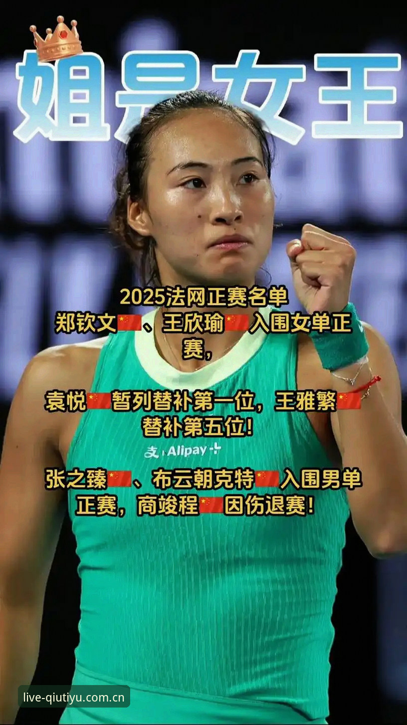 揭秘2026法网女单签表背后：郑钦文保分压力与王欣瑜突围战，你不知道的赛事数据真相